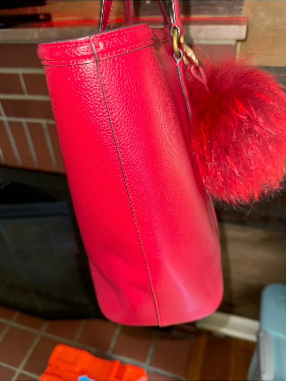 Coach Legacy Pebbled Leather Tote Bag